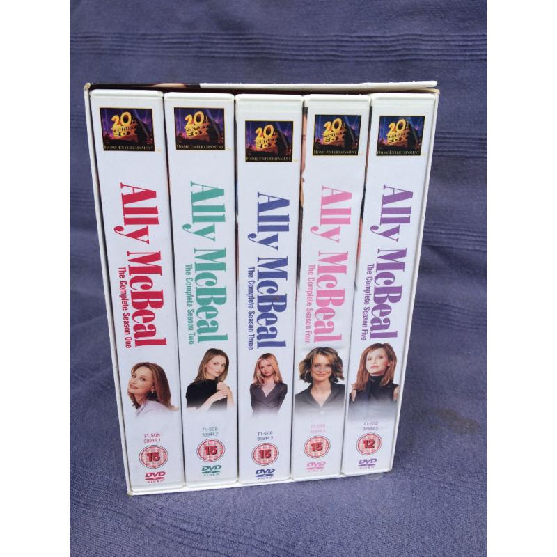 ALLY McBEAL COMPLETE DVD COLLECTION SEASONS 1 - 5
