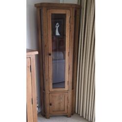 Solid Oak Corner Unit