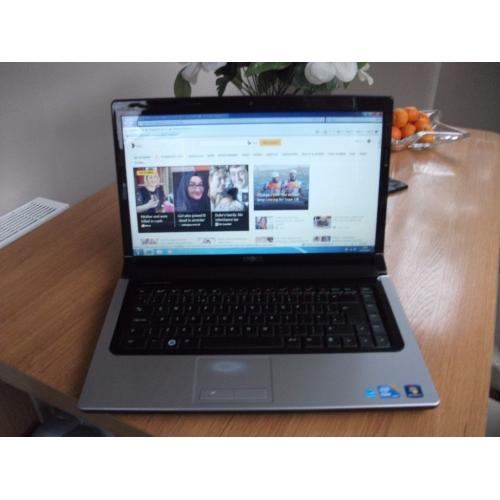 PINK DELL STUDIO WINDOWS 7 LAPTOP INTEL CORE i3 QUAD CORE IN PERFECT WORKING ORDER