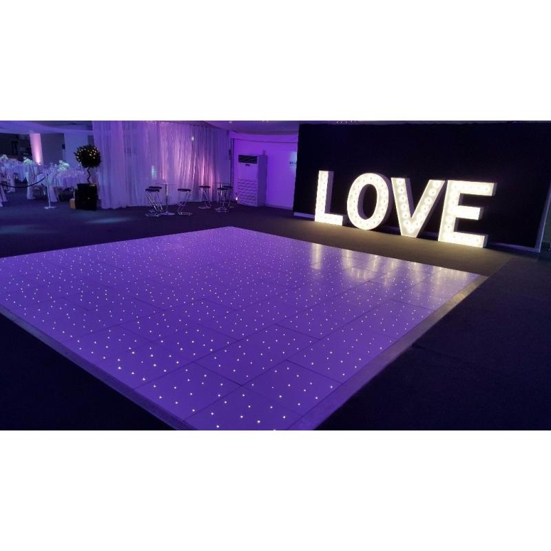 Led dance floor available on hire