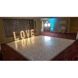 Led dance floor available on hire