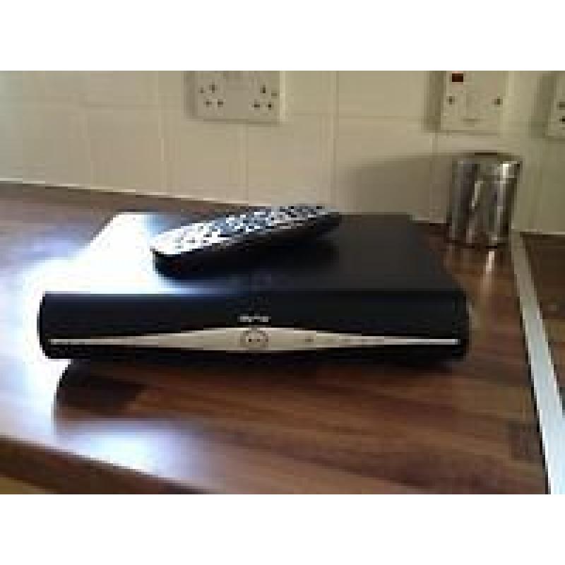 sky+ HD Box with a remote
