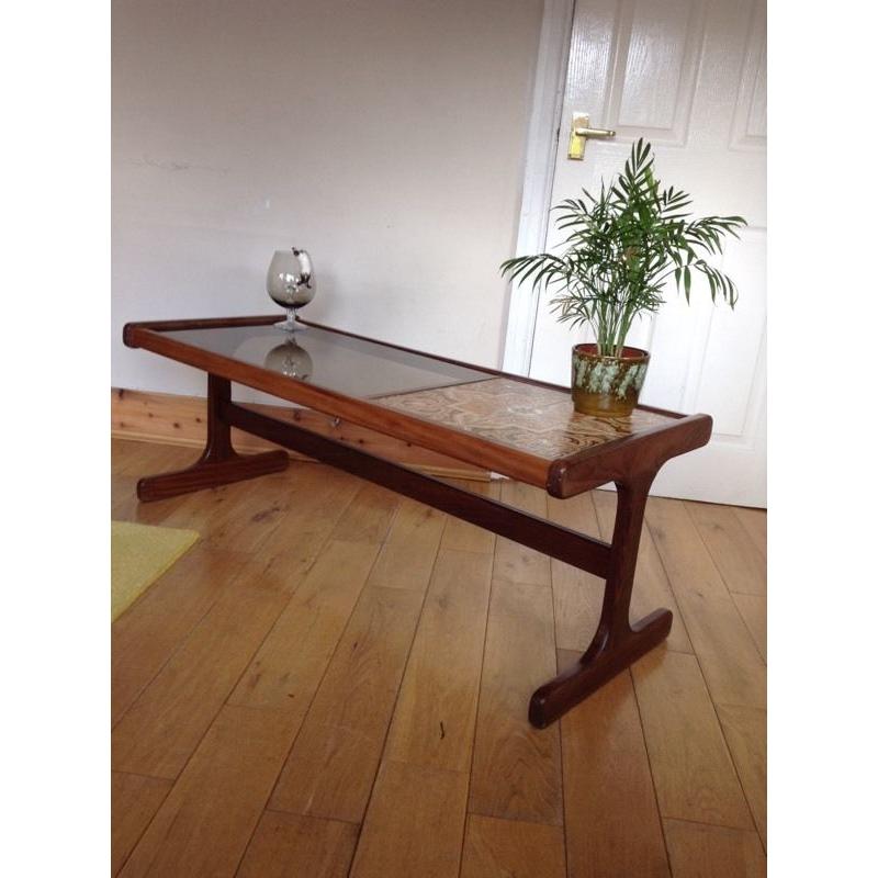 Vintage retro mid twentieth century gplan tiled coffee table