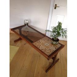 Vintage retro mid twentieth century gplan tiled coffee table