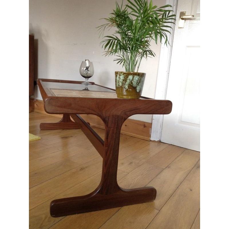 Vintage retro mid twentieth century gplan tiled coffee table