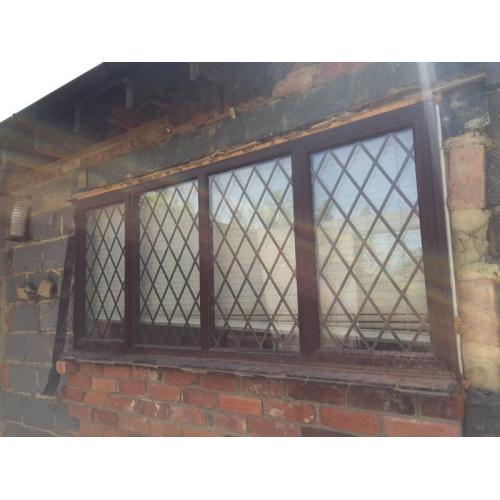 Leaded Dimond Shape PVC Window