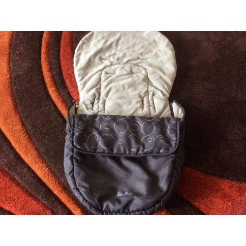 Silver cross pushchair foot muff