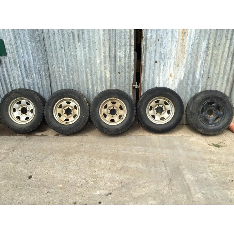 5 x Maverick Aspen Wheels And Tyres