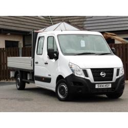 Nissan NV400 2.3dCi SE L3 3500 Dropside 4dr DIESEL MANUAL 2014/14
