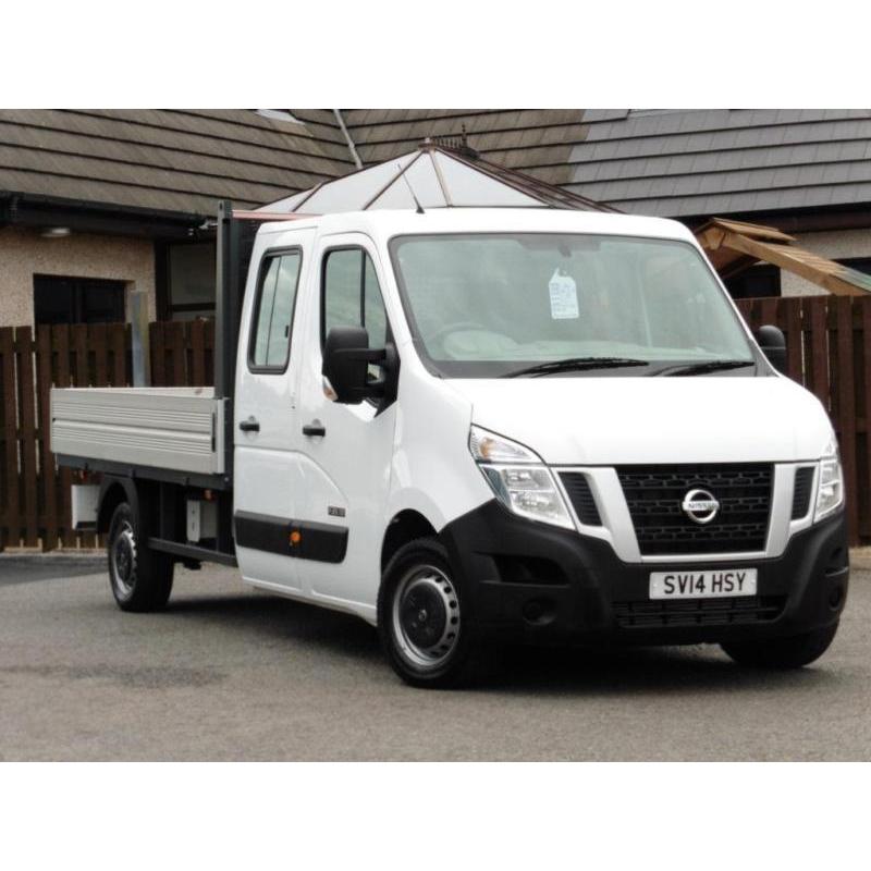 Nissan NV400 2.3dCi SE L3 3500 Dropside 4dr DIESEL MANUAL 2014/14