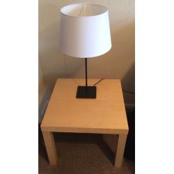 2 Tables, Lamps and Coffee Table