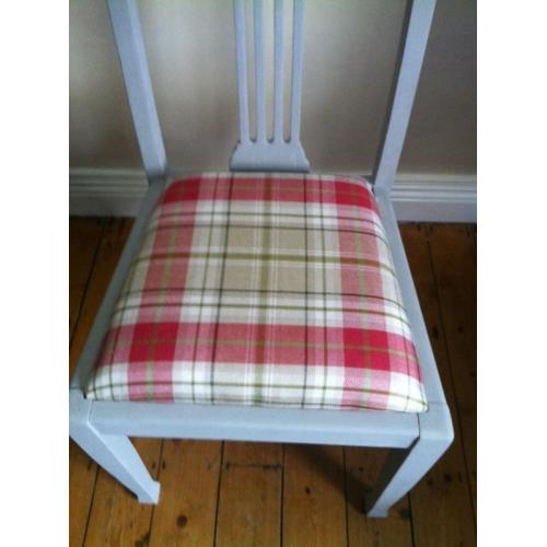 Tartan Seat Chair