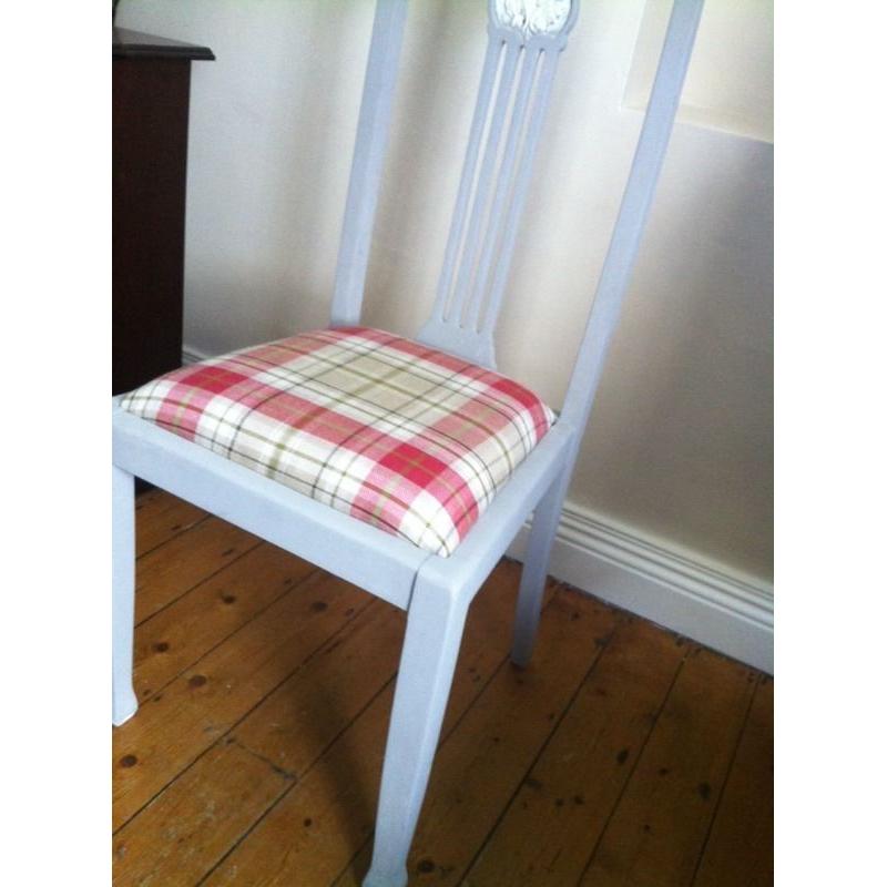 Tartan Seat Chair
