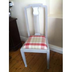 Tartan Seat Chair