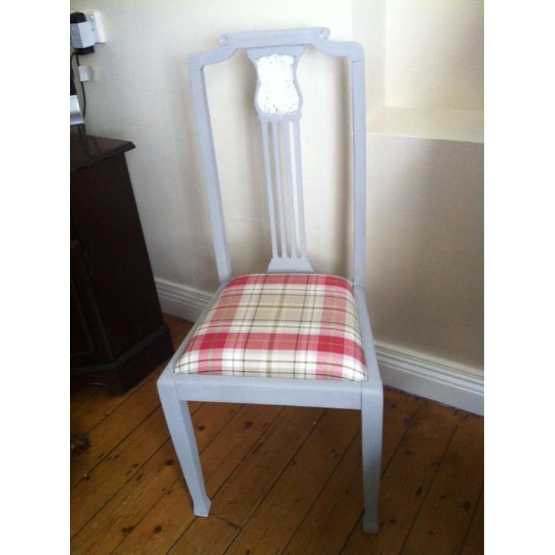 Tartan Seat Chair