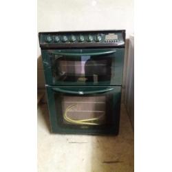 Hotpoint gas and electric cooker and oven