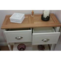 Oaktop Lounge Table house living room furniture drawer set oak top worktop Loughview Joinery