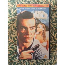 James Bond 007 VHS Tape Collection