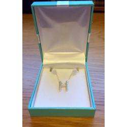 Sterling Silver H Necklace