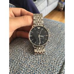 Emporio Armani stainless steel watch
