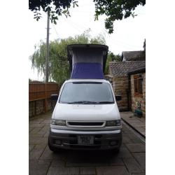 Fully converted Mazda Bongo Campervan 2.5Ltr Diesel. 12 Months MOT. 79000 miles. (129000km)
