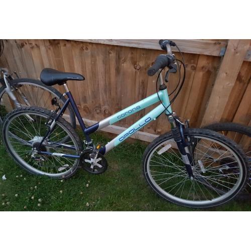 Apollo corona ladies or gents Aluminium mountain bike