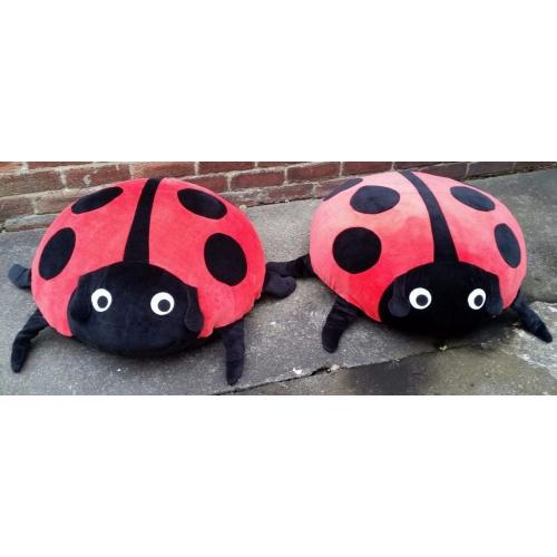 IKEA Inflatable Ladybirds - Cushion / Beanbag / Airbag