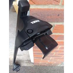 Thule Roof Bars and 2 Exodus cycle carriers fits Honda Insight