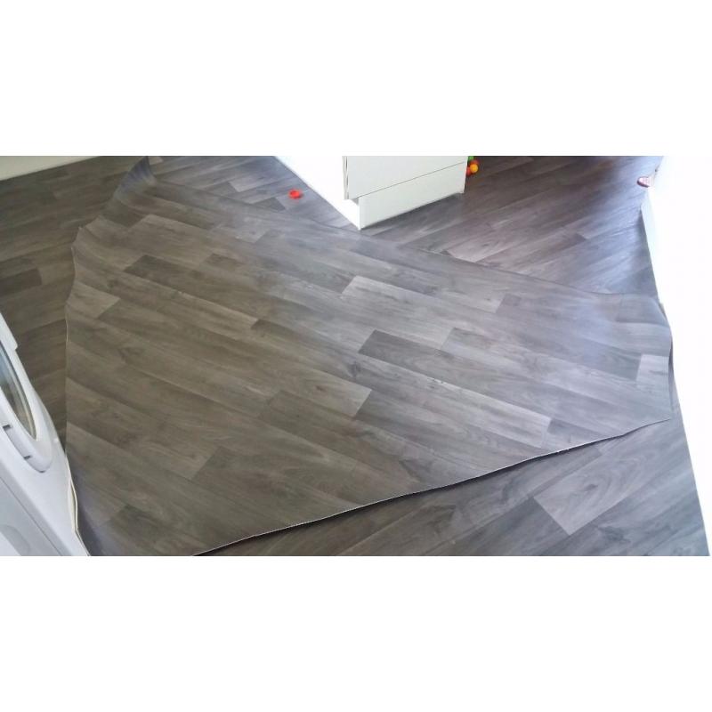 Vinyl flooring left overs