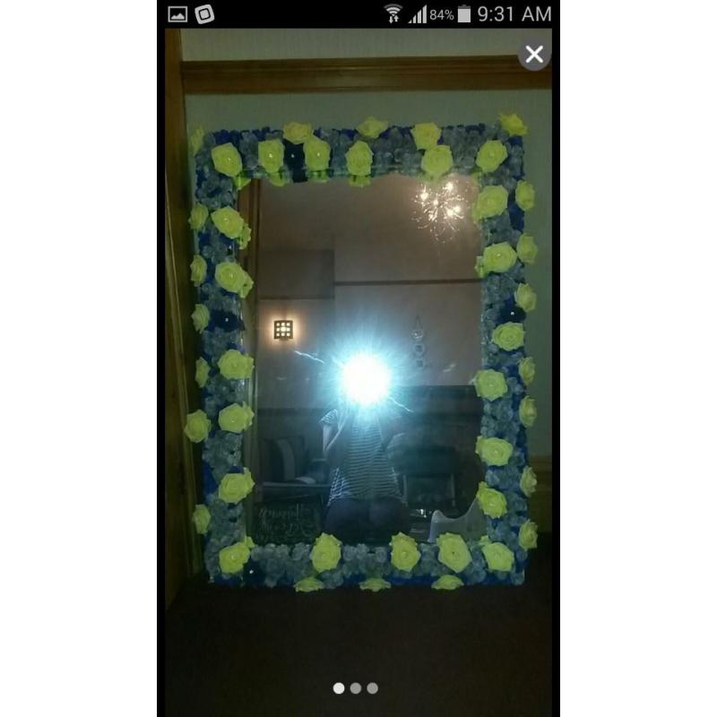 Large decorative mirror