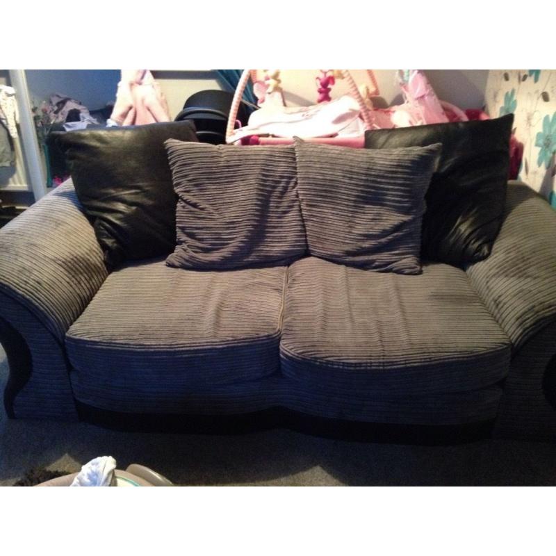Two and three seater settee