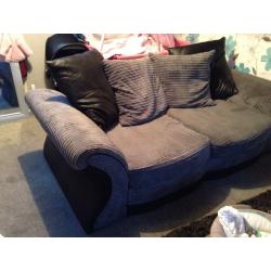 Two and three seater settee