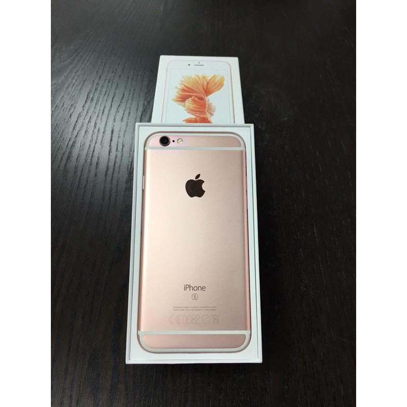 Apple iPhone 6s Rose Gold ,mint A+ condition like new 128gb storage