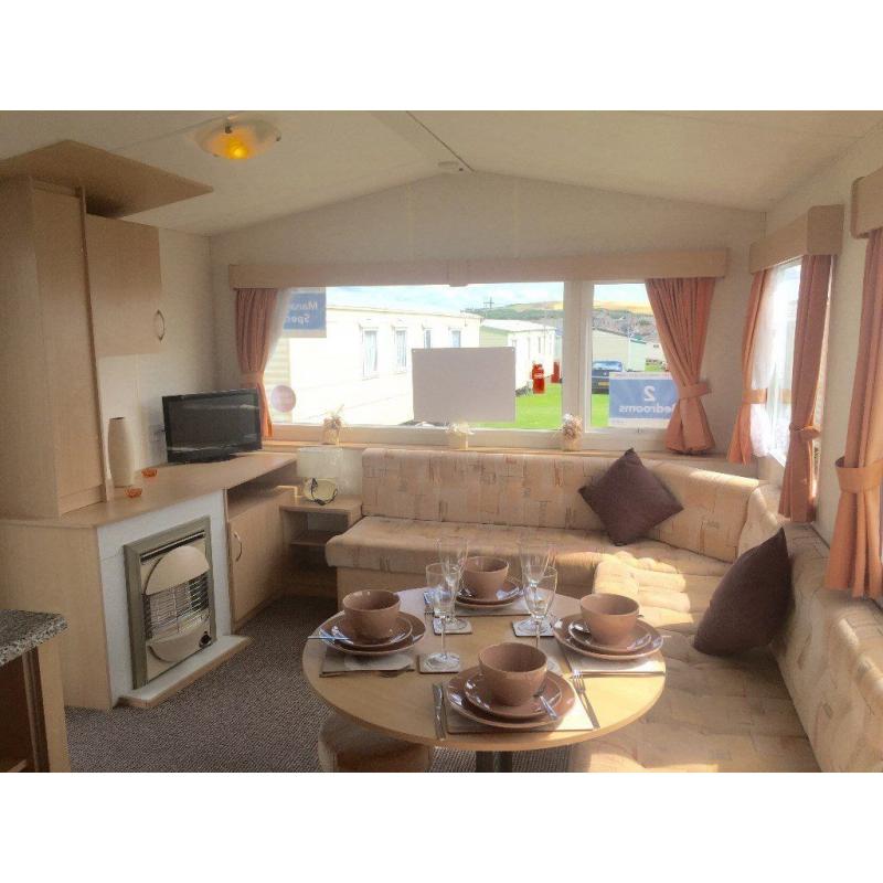 ***BARGAIN STATIC CARAVANS FOR SALE***SEA VIEW PITCH**Near Berwick,Haggerston,Northumberland,Borders