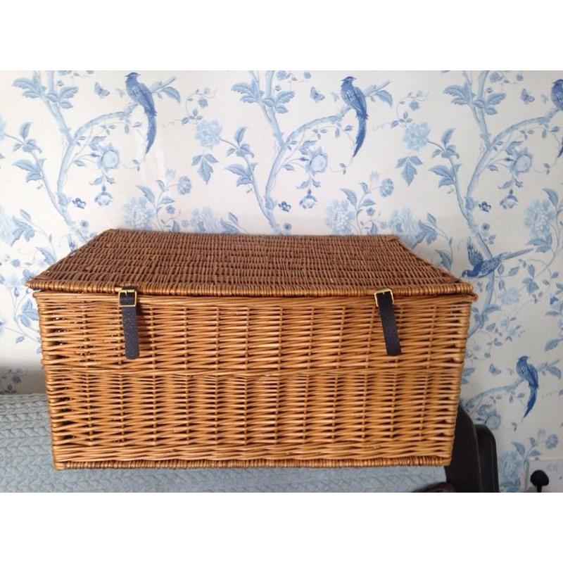 Beautiful large wicker basket
