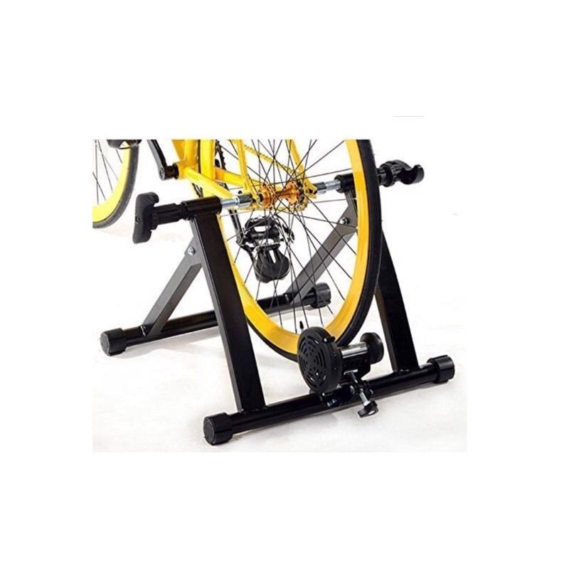 Indoor exercise bike stand