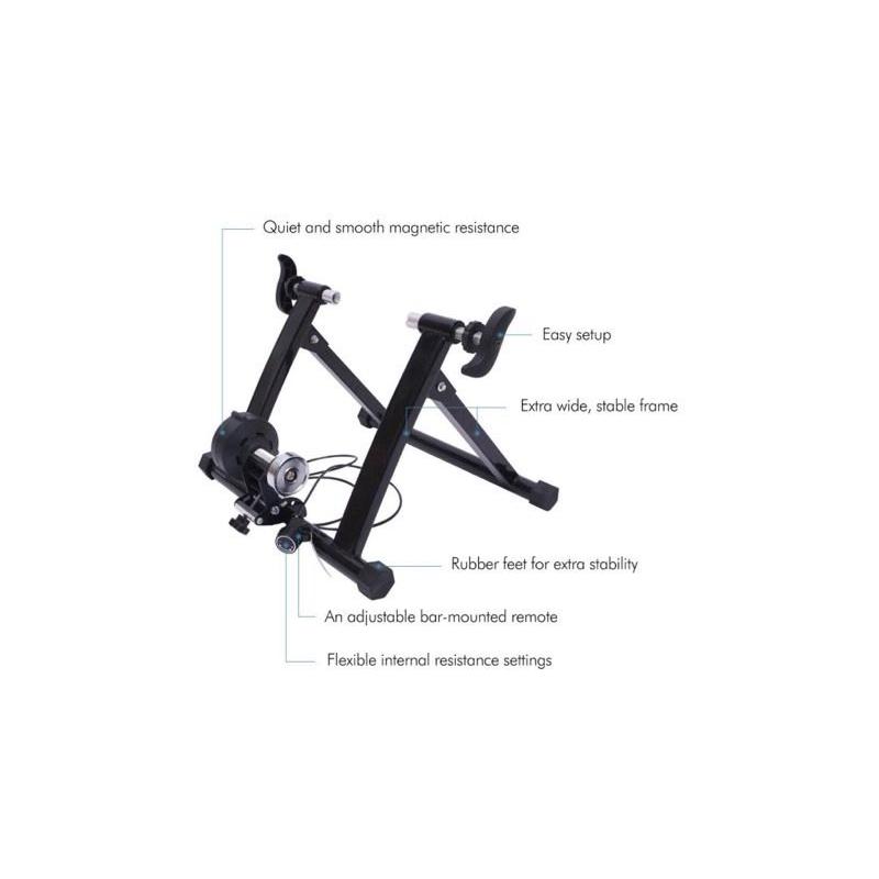Indoor exercise bike stand