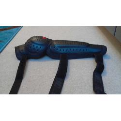 Dianese leg armour knee and shin exoskeleton