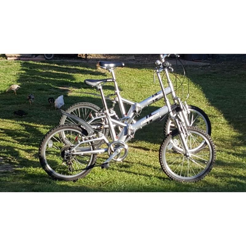 Folding Bicycles x 2