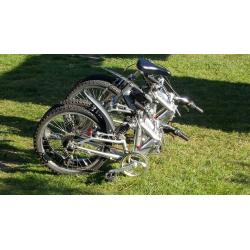 Folding Bicycles x 2