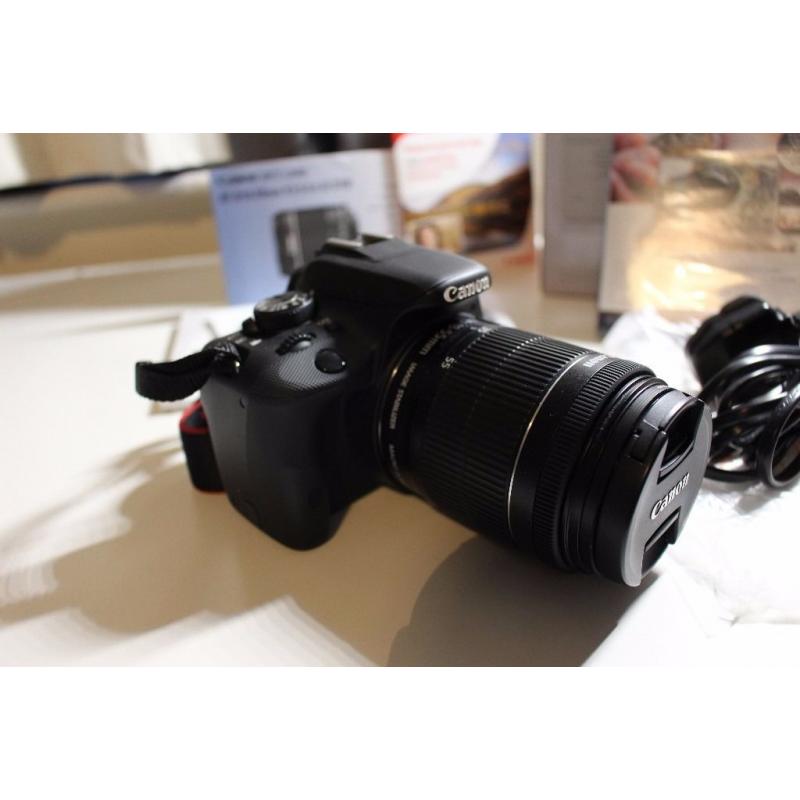 Canon 100D + 8GB Memory Card + Bag + Photozoom 5