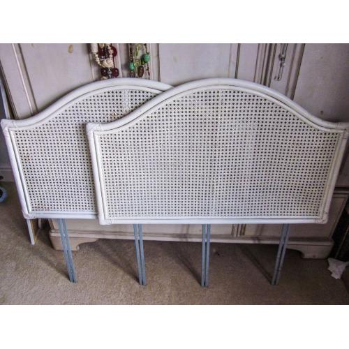 Vintage French Cane Single Headboard