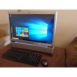 ACER ASPIRE Z5700 ALL IN ONE PC DESKTOP TOUCH SCREEN 23 INCH INTEL I3 500GB 3GB RAM WINDOWS 10