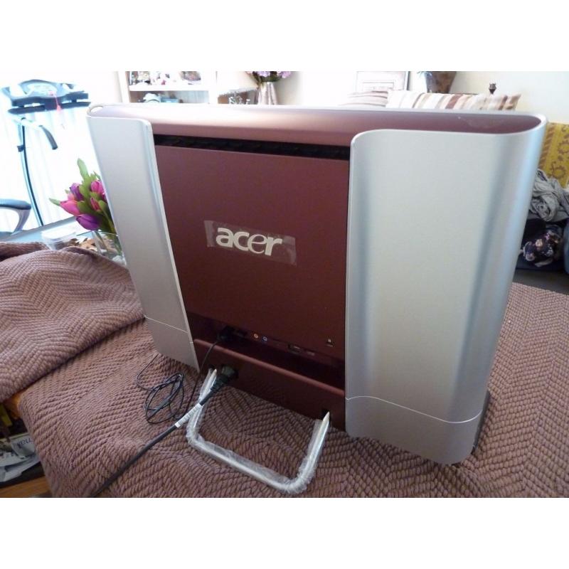 ACER ASPIRE Z5700 ALL IN ONE PC DESKTOP TOUCH SCREEN 23 INCH INTEL I3 500GB 3GB RAM WINDOWS 10