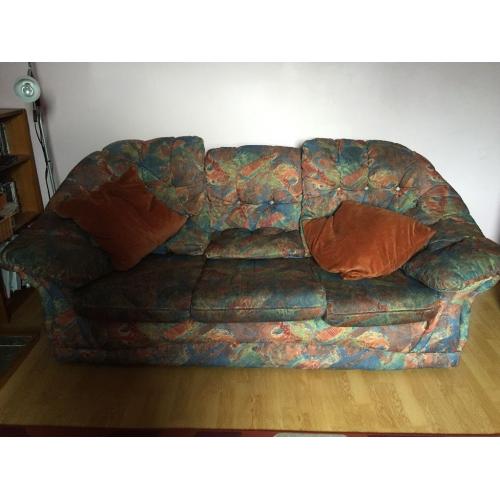 Sofa and two chairs