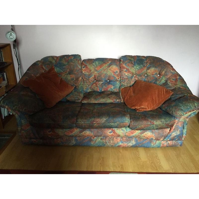 Sofa and two chairs