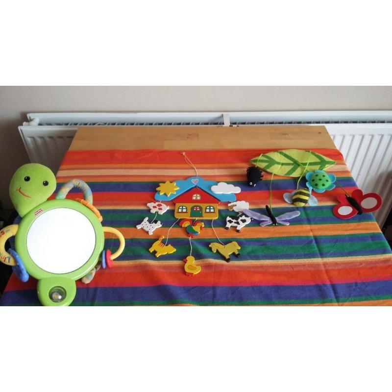 Bundle of baby soft toys