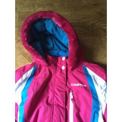 Camprio Girl Ski Suit / Snow Suit size 3-4 years (104 cm) like new