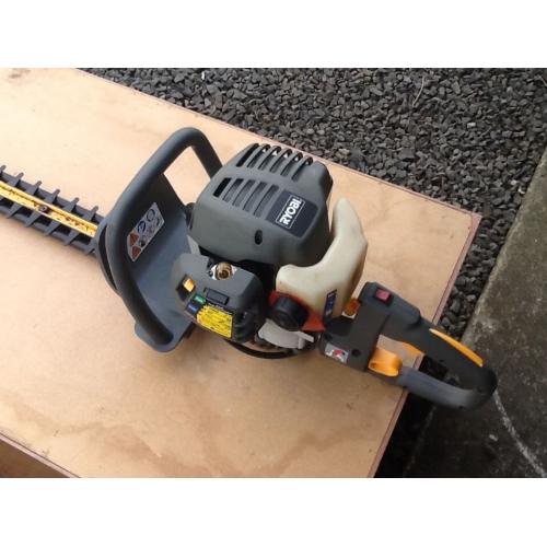 Hedgetrimmer petrol 60 cm double cutting blade swivel head