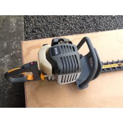 Hedgetrimmer petrol 60 cm double cutting blade swivel head